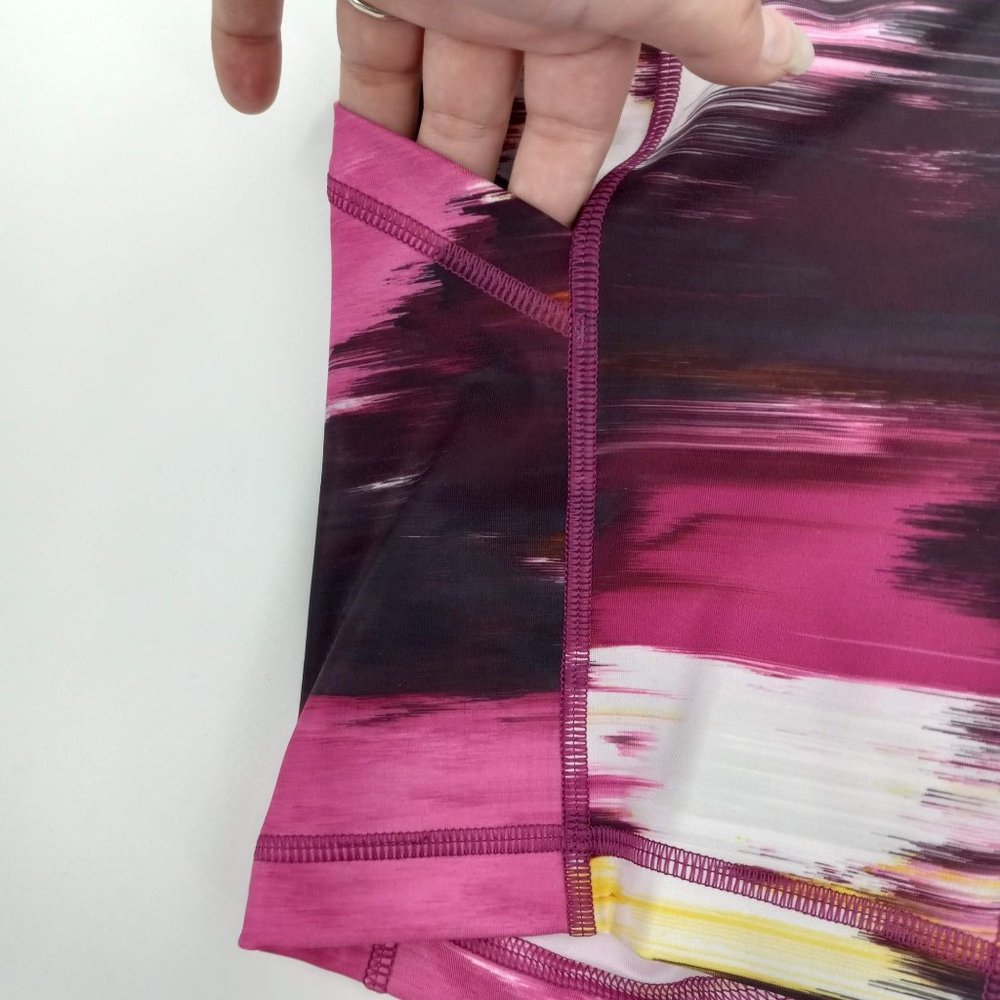 Lululemon What The Sport Short II In Pigment Wind Berry Rumble Multi Running 4 - Picture 7 of 12